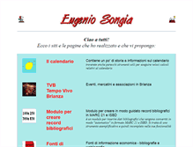 Tablet Screenshot of eugeniosongia.com